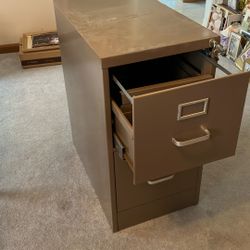 Locking Double Filing Cabinet