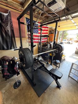 Rit Fit Power Cage Home Gym with plates