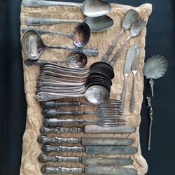 Antique Silverware 