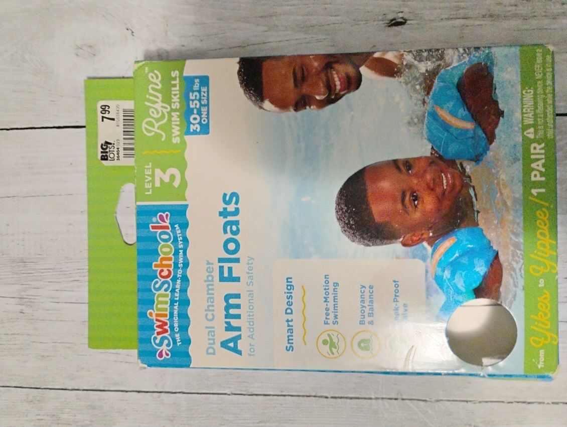 Arm Floaties Neverused Box Beaten Up