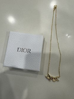 Gold Dior Necklace