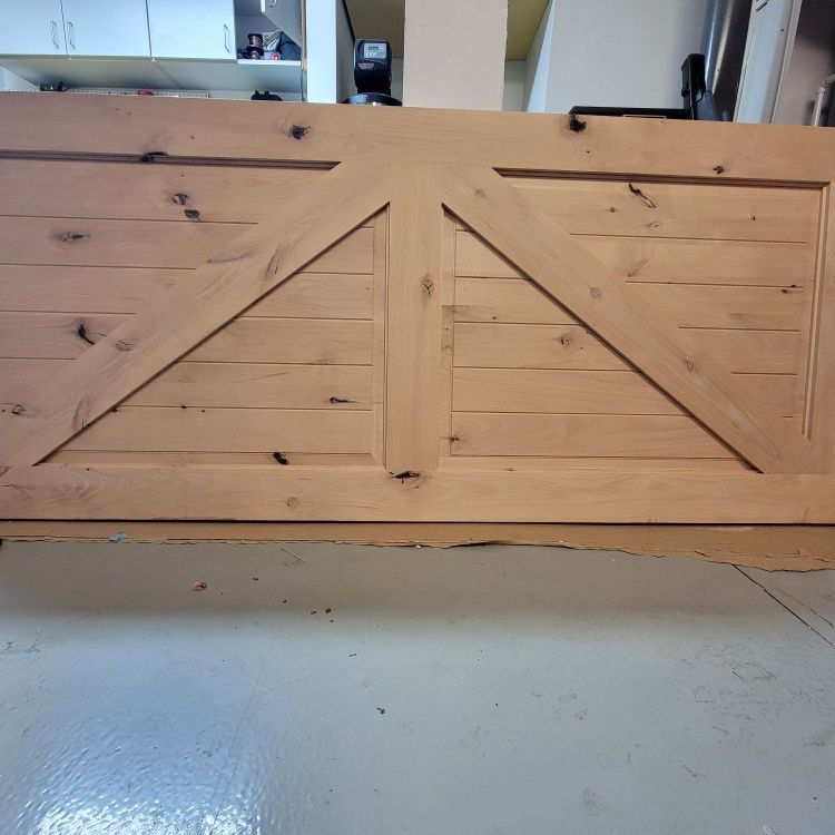 Wood Barn Door w/K-Brace Style