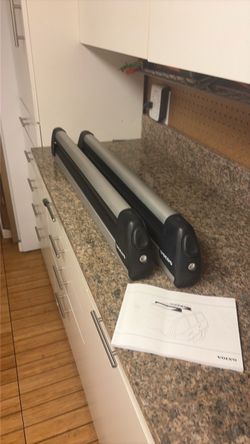 Volvo OEM Ski Rack Carrier with Manual