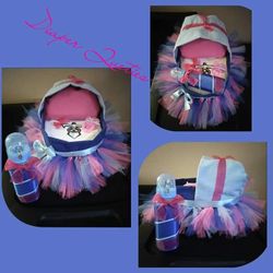 Baby Shower Diaper Bassinet Gift/Centerpiece