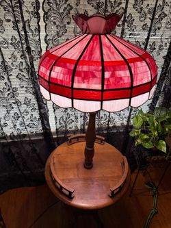 Living room table n lamp