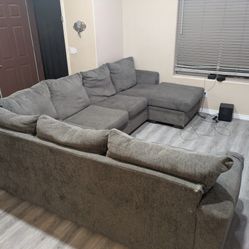 Gray Sectional Couch