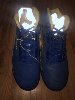 Air Jordan 5 varsity jacket size 10.5 ds
