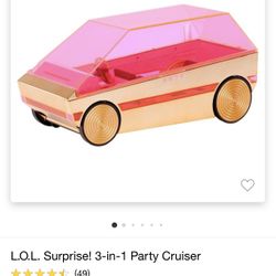 LOL Surprise 3 In 1 Party Cruiser (Retail Value $63)