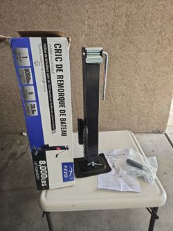 Fzzd Boat Trailer Jack Adjustable Drop Leg 8000 Lbs capacity new