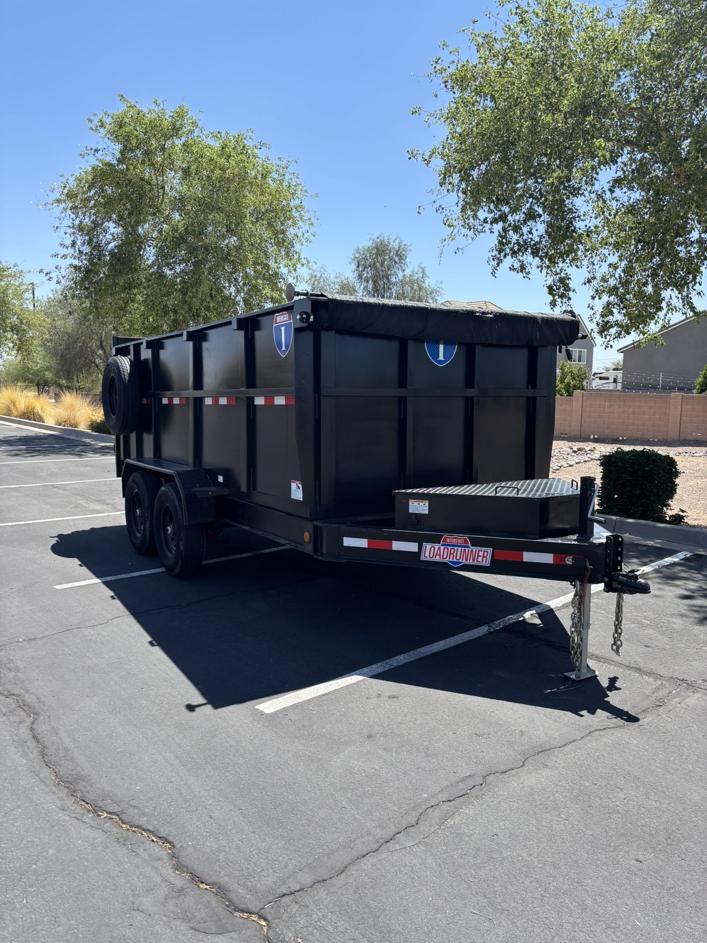 2024 Interstate Dump Trailer 7x14