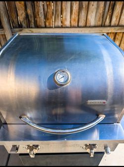 Premium Richman Heavy-Duty Stainless Steel Gas Grill - 2 Burner