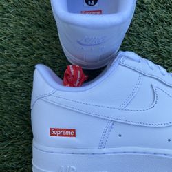 supreme air force 1 white