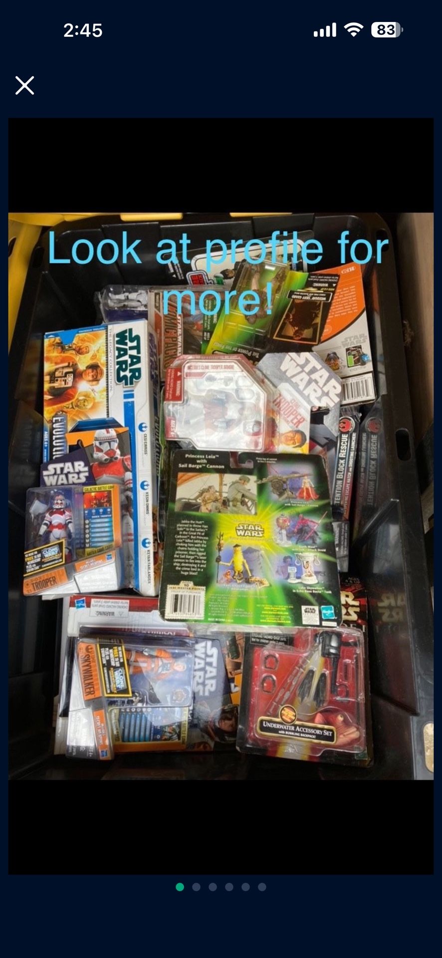 Star Wars Rare Collectible Figures Pickup/Shipping Available