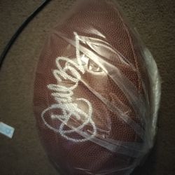 Jamal Anderson Signed Ball