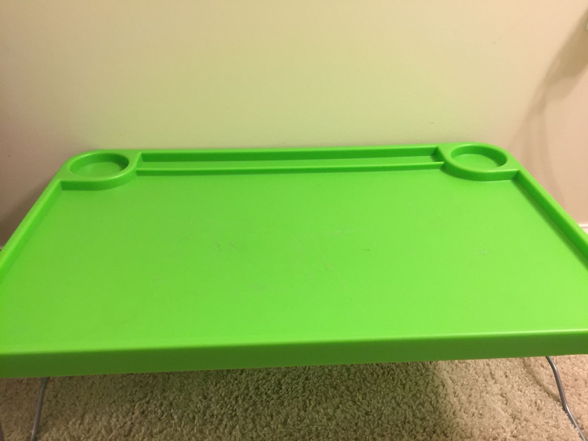 IKEA Nordby Foldable Green Bed Tray Breakfast Table Labtop Stand