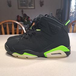 Jordan 6 Electric Green Size 9