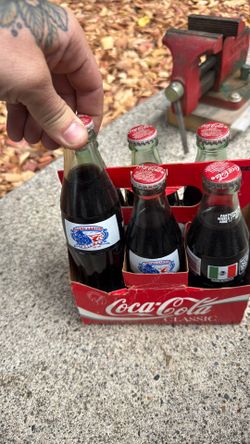 Coke bottles