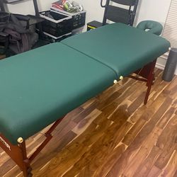 Massage table