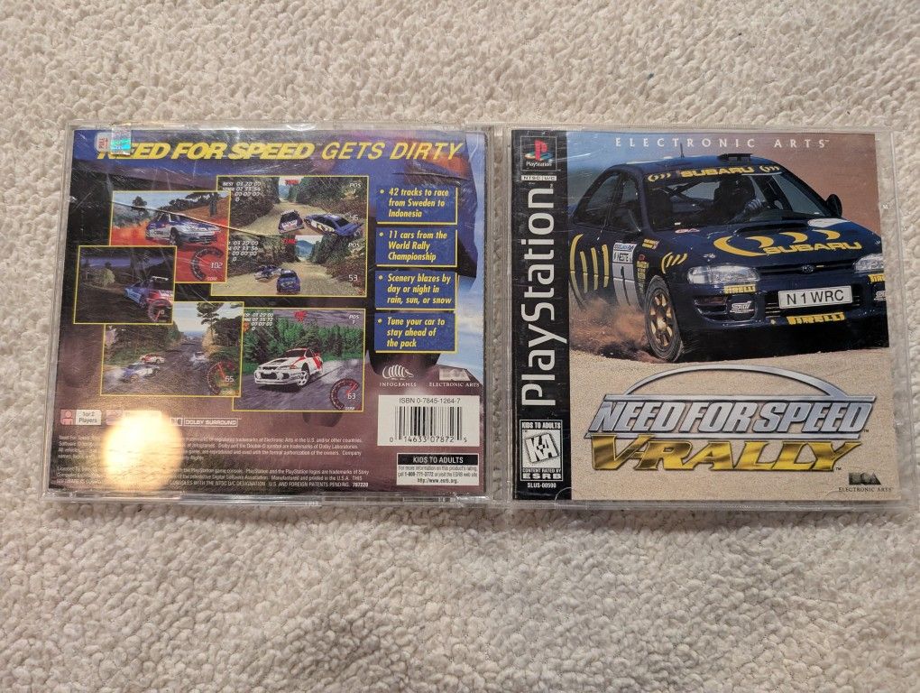 NFS V Rally Ps1