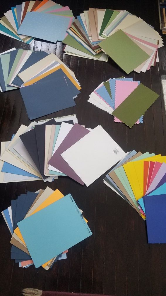 EXCELLENT Quality CARDSTOCK for card making, scrapbooking, papercrafts (500 sheets )