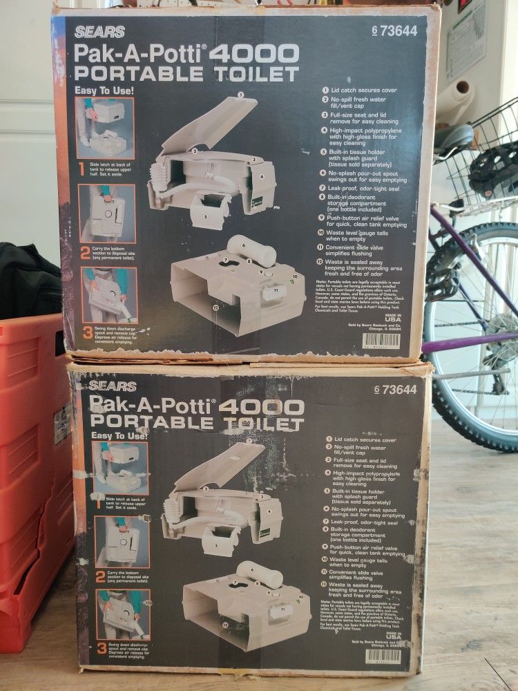 Sears Camping Toilet