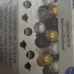 Graduation Balloon Garland 