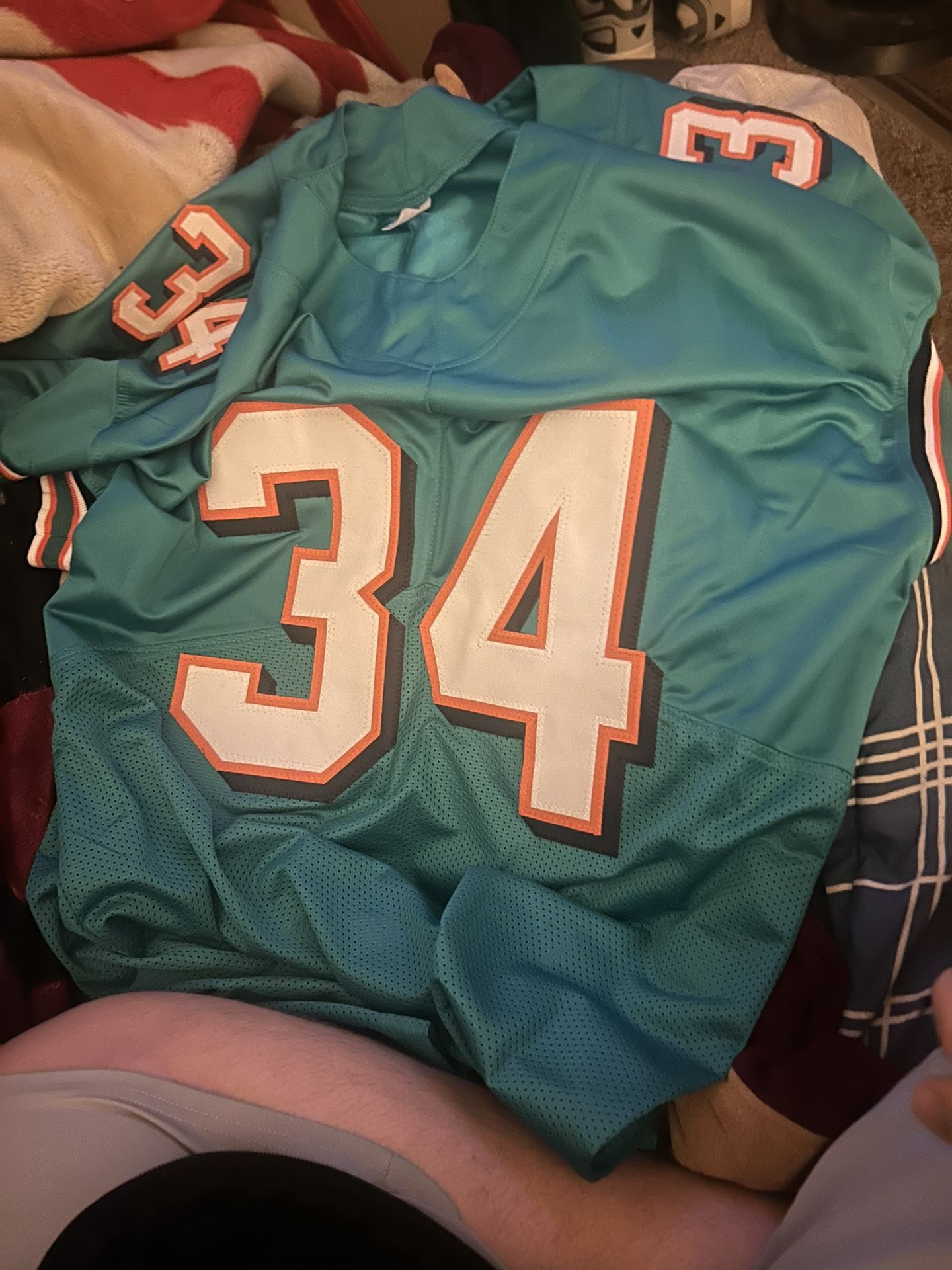 Ricky Williams Auto Jersey Dolphins Certified
