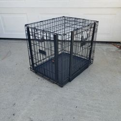 Pet Crate With 2 Doors 