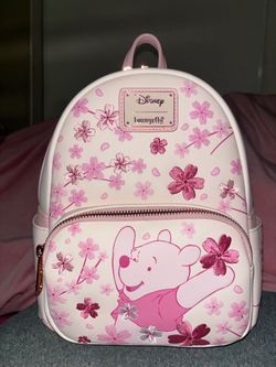 Loungefly Disney Winnie the Pooh Cherry Blossom Mini Backpack