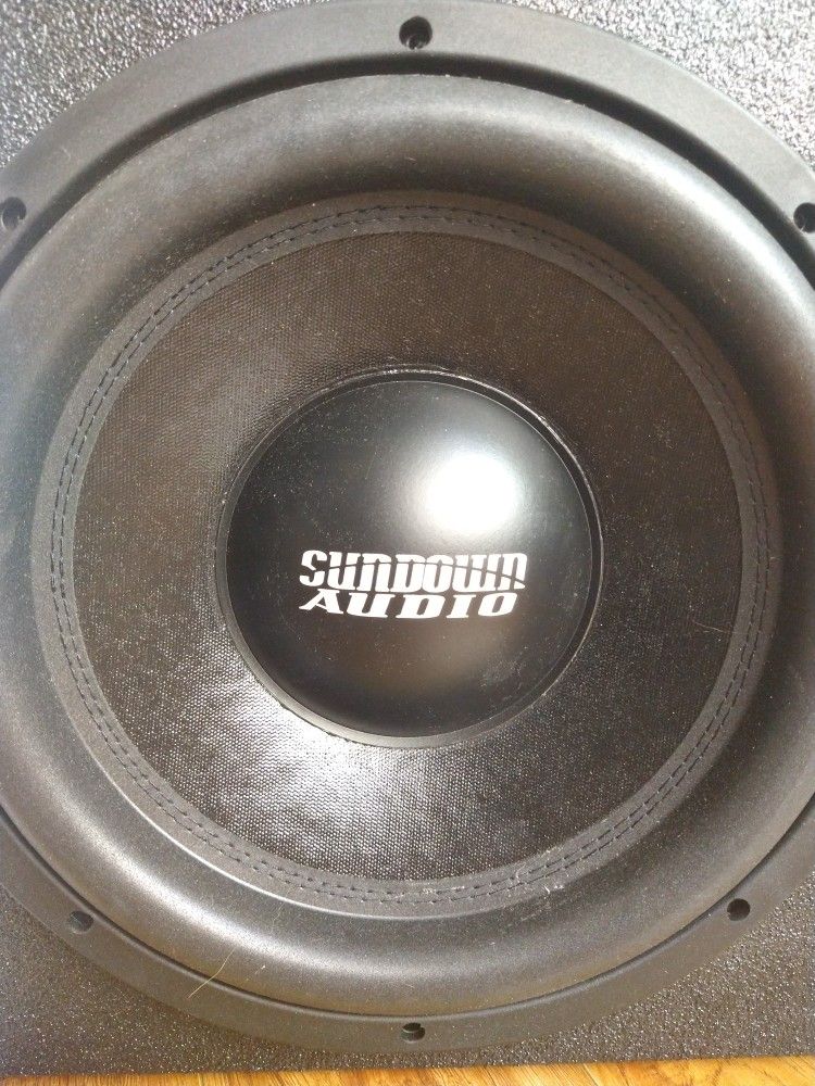 12" Sundown With 31hz Ported Box Subwoofer