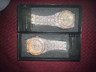 Water Proof VVS Moissanite Audemars  Piguet “AP”Watch Thats Passes Diamond Tester