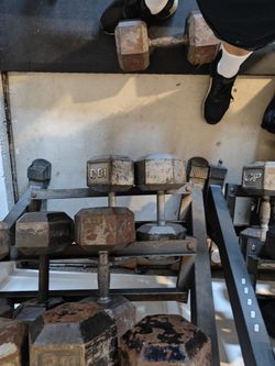 100 LB Dumbbell Pair