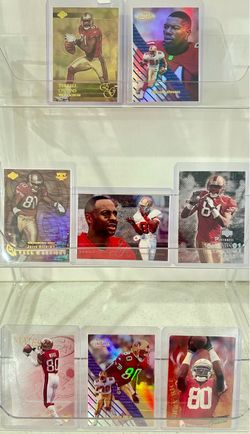 Jerry Rice & Terrell Owens San Francisco 49ers 8 Card Lot