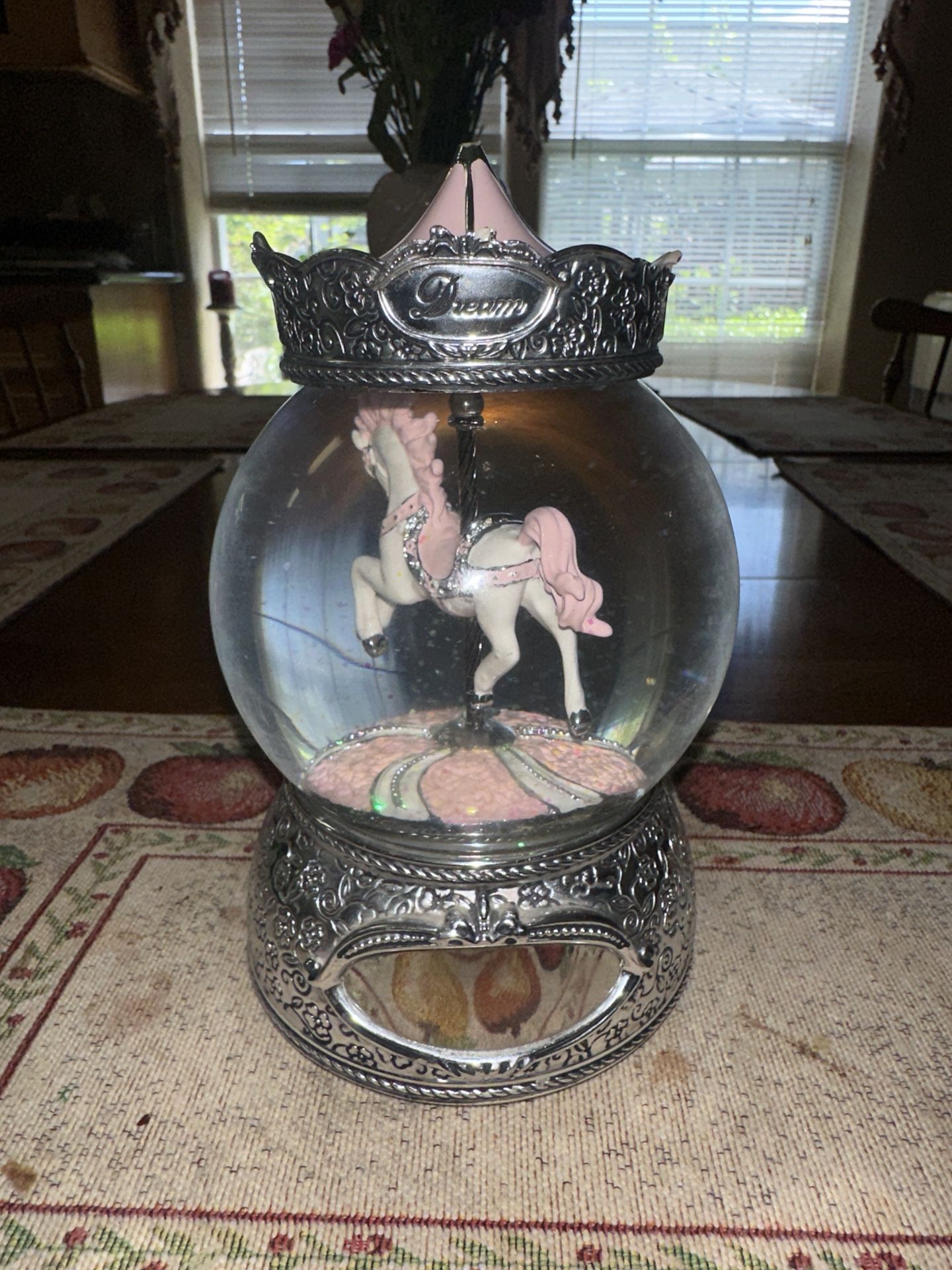 Carousel Horse Musical Snow Globe - Things Remembered