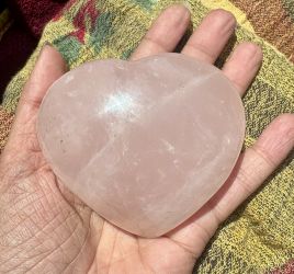 3”-D 🩷 Rose Quarts Crystal