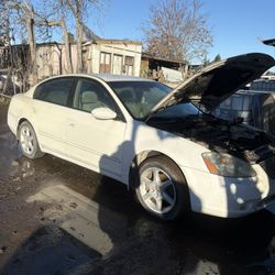 2003 Nissan Altima Engine And Transmission Part Put 0112