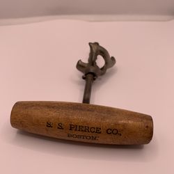 Antique or Vintage Corkscrew - S. S. Pierce Co., Boston