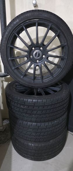 18" Rims and tires