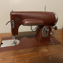 Vintage Antique 1948 Kenmore 117-812 Sewing Machine With Foot Pedal, AS-IS