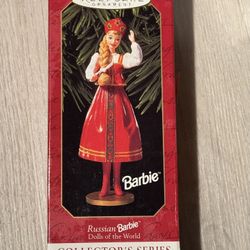 Hallmark Keepsake Russian Barbie Dolls Of The World - NIB