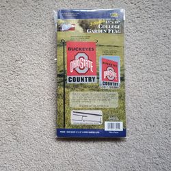 Ohio State 13"x18" Garden Flag, 2-Sided
