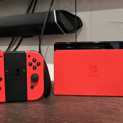 Red OLED Nintendo Switch 