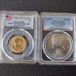 2015-P John F. Kennedy REV (Reverse) Coin $1