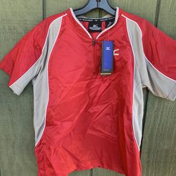 Baseball Softball NWT Mizuno lightweight Batting Jacket Size Youth XL Red