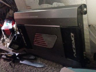 Orion 2400 watt amplifier