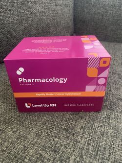 Pharmacology Nursing Flashcards