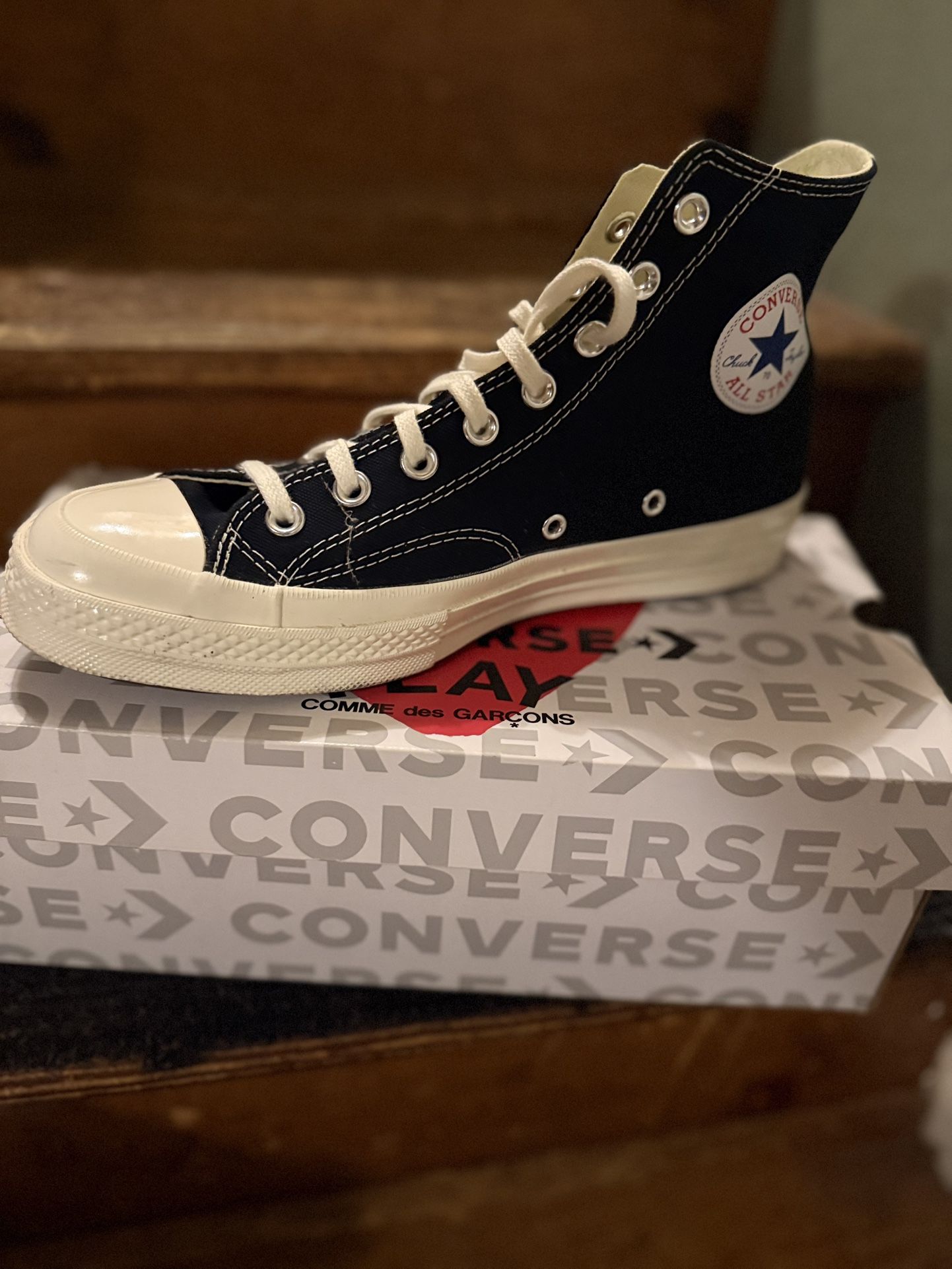 Converse Play Comme De Garçons