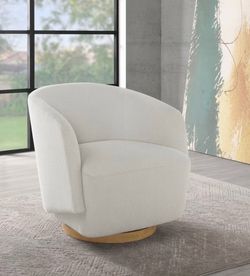 Swive l Boucle C hair, Cream