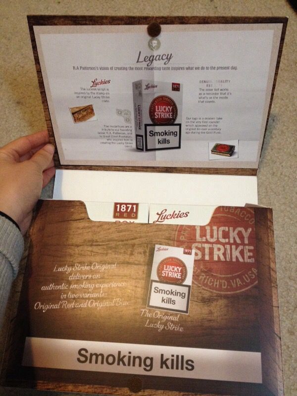 Lucky Strike Cigarettes Luckies 1871 Red 200/20s for Sale in Seattle, WA -  OfferUp