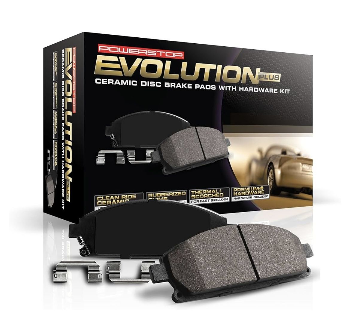 Power Stop Brake Pads Z17, Front And Rear